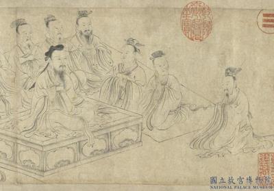 图片[2]-Paintings of the Classic of Filial Piety-China Archive